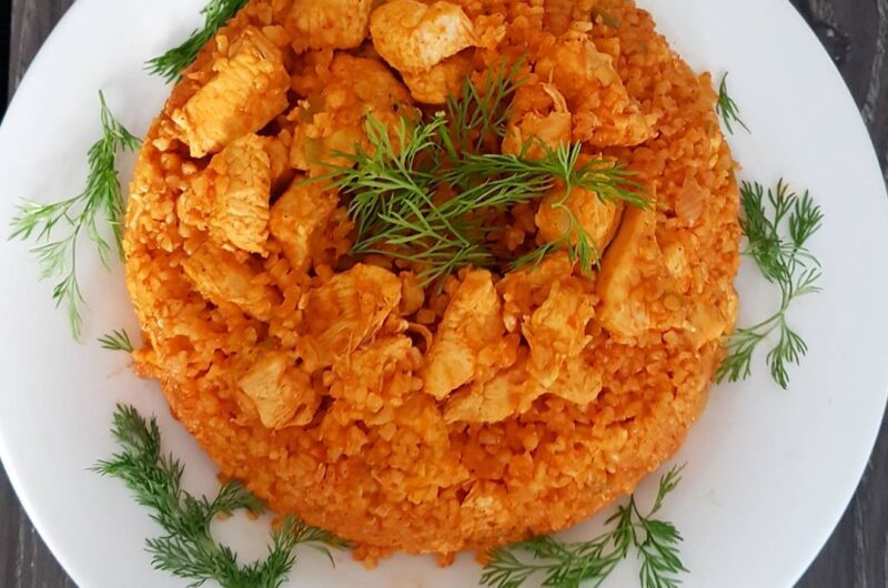 TAVUKLU BULGUR PİLAV